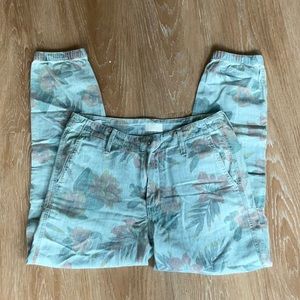 Worn Twice - Mother Tropical/Floral Denim Size 25 No Fit Misfit